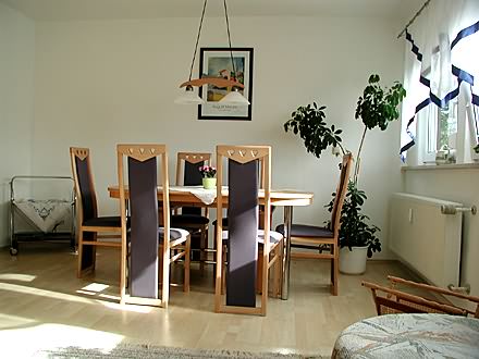 Wohnzimmer mit Essecke